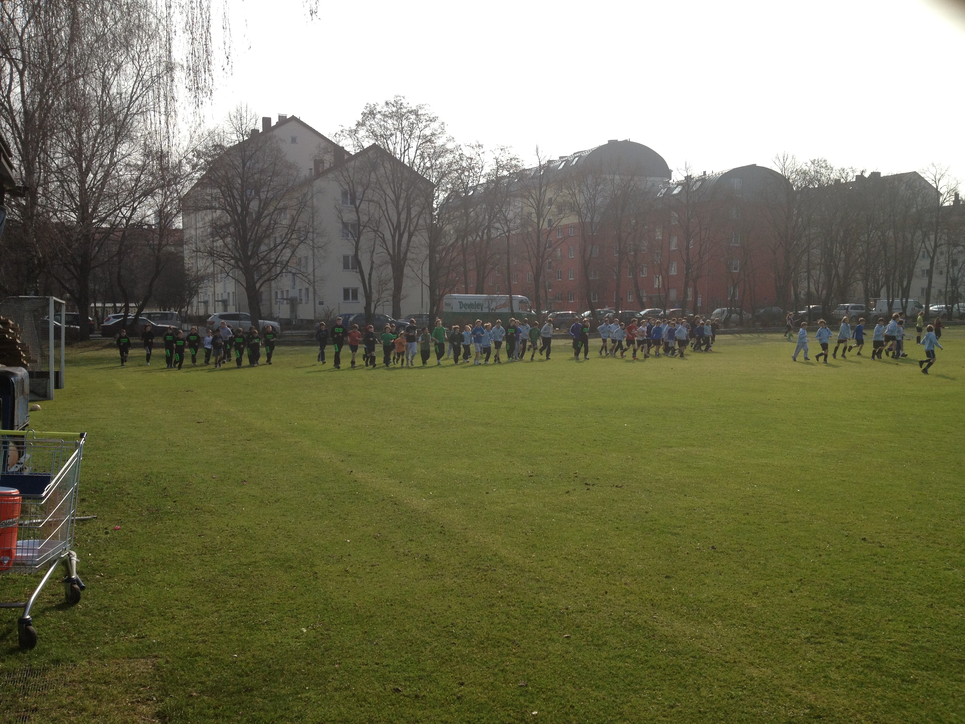 Bilder vom Trainingswochenende mit Wacker Münchenund den 1. Hanauer THC